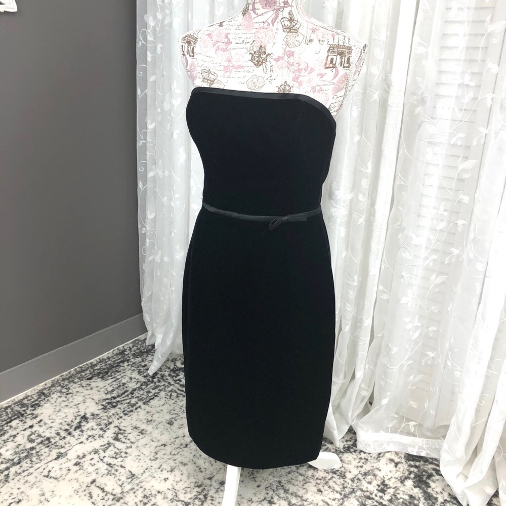 Maggy London Velvet Dress